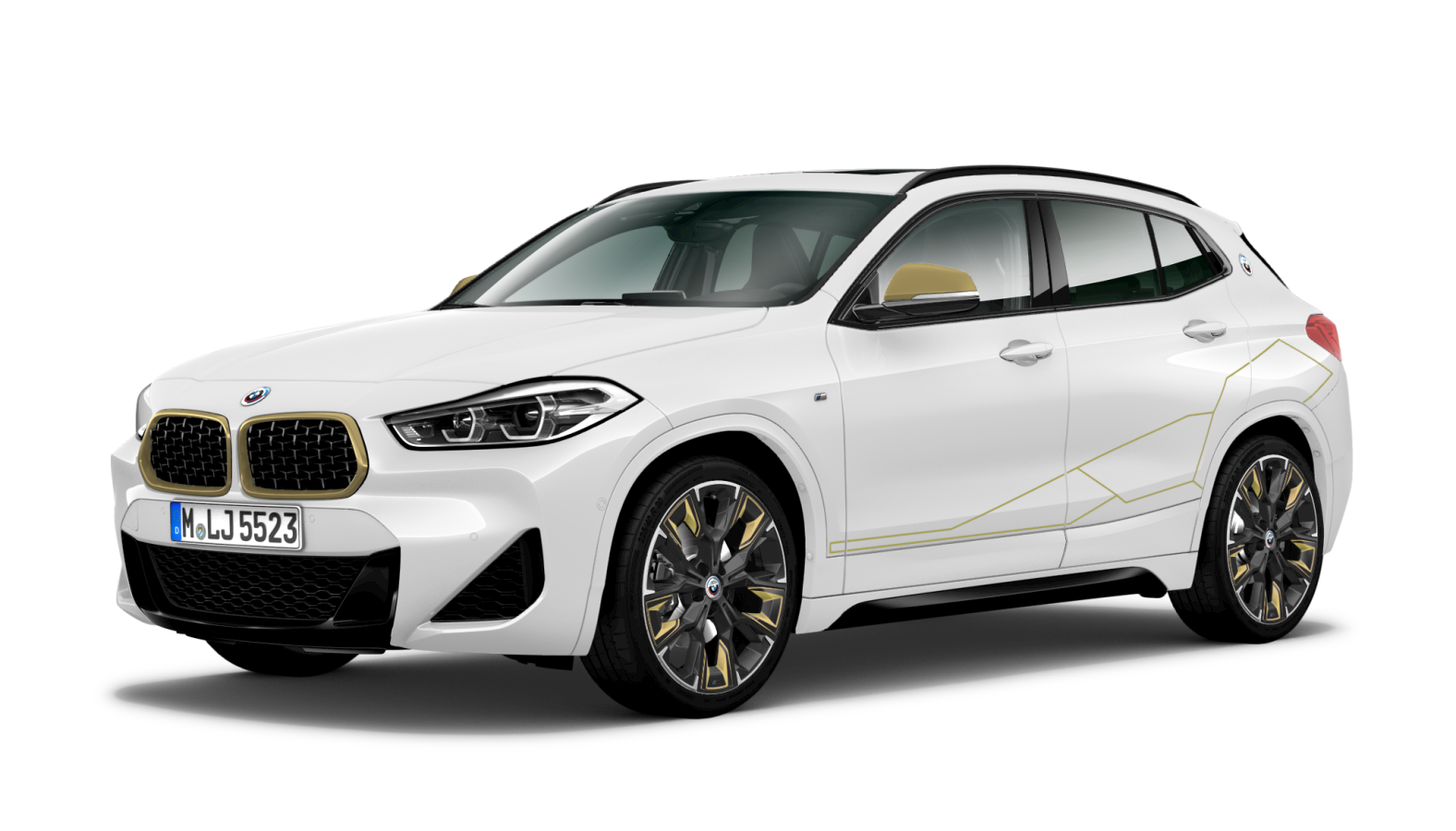BMW X2 Modell Edition Goldplay